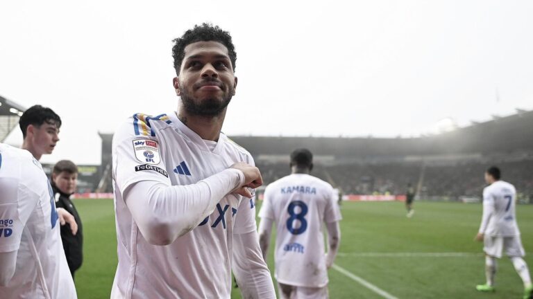 plymouth argyle vs leeds united standings