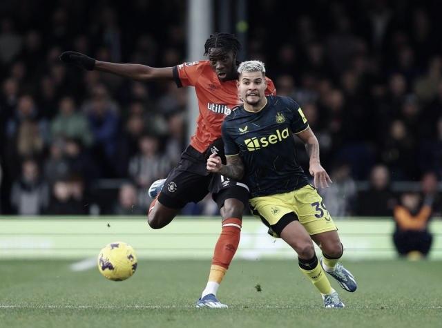 newcastle united f.c. vs luton town standings